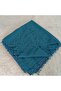 Handmade Crochet with Sand Beads, Yemeni Cheesecloth, Scarf, 4 Edges Embroidered - 5