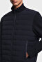 Quilted Regular Fit Stand Collar Coat Men's Coat Em006382 Af13772 Ub118 - 5