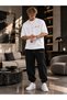 Stand Out Printed Cotton Oversize T-Shirt Tracksuit Adult Set - 3