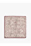 Zebra Patterned Square Satin Scarf Bandana - 2