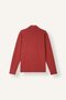 Standard Fit Polo Collar Half Zip Modal Long Sleeve Basic Sweatshirt I5059Ax26Au - 2