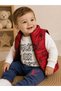 Baby Boy Inflatable Vest Top and Bottom 3-Piece Seasonal Cotton Tracksuit Set - 7