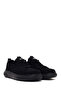 Zero Men's Black Lace-Up Thick Sole Fabric Sneaker Wm680072Kk - 2