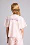 Crew Neck Printed Short Sleeve T-Shirt Girls H7437A826Sm - 5