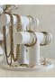 Two-Tier Jewelry Hanger and Earring Bracelet Stand Organizer with T-Bar Design