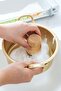 Potato Vegetable Cleaning Dish Bathroom Tile Scrubbing Coconut Palm Brush Mt302 - 5
