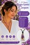 Epoxy Triangle Neck Amulet (Handcrafted) Cevşenül Kebir, Nazar Ayeti, Ayetel Kürsi, Felak and Nas Surahs, Spiritual Armor