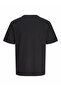 Men's Black Jjbuster Tee Ss Crew Neck Bts Sn Pls Large Size T-Shirt - 7