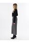 High Waist Wide Leg Pants Ocean Leather - 3