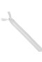 50cm White Concealed Zipper 10 Pieces - 2