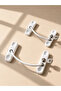 White Cable Window Lock 2 Pieces Child Protection and Window Safety Device - 4