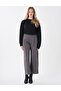 High Waist Wide Leg Pants Ocean Leather - 2