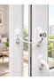 Window Security Device with Key Flexible Cable Window Opening Limiter Lock - 2
