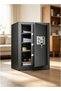 Large Capacity All-Steel Anti-Theft Safe for Office - Business Electronic Password File Cabinet, Large Home Cash & Jewelry Privacy Security Box, Multi-Layer Valuables Storage Safe (60cmx38cmx31cm)
