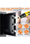 Fireproof Small Safe Box for Home & Office - Mini Digital Safe for Jewelry & Documents, Anti-Theft Bedside Security Cabinet for Valuables (H45cm x W38cm x D31cm - IC19) - 6