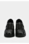 Black Leather Women's Shoes - 3