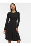 Rochie scurtă VIHOLLIE cu mânecă lungă - 6
