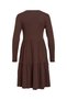 Rochie scurtă VIHOLLIE cu mânecă lungă - 3