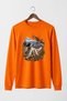Outdoor Hunting Hunting English Setter English Pointing Dog Printed Crew Neck Men's Long Sleeve 24/1 T-Shirt