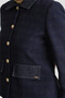 Tweed Jacket Suit Navy Blue - 6