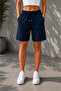 3 Pieces of Women's Shorts (Black-Grey-Navy Blue) a Complement to the Cool Look Oversized Comfort and Style Combined - 6