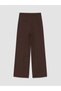 Sparkling Choices by Shining Store Women's Fabric Pants with Pleated Waist and Ties - 8