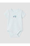 Short Sleeve Printed Baby Boy Bodysuit