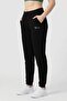 Women Sportswear Fit Running Sweatpants, Black - 3
