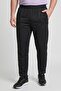 Men Regular Fit Brand Logo Outdoor Track Pants, Black