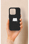 Many Cats Patterned Silicone Case Compatible with iPhone 15 Pro - 4