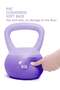 PVC Soft Kettlebell Weights Strength Training Kettlebells for Weightlifting and Core Train - 3