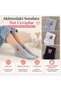 Wak Women's Teddy Bear Patterned Short Socks 12-Pack, 80% Cotton Seamless Toe, Breathable Soft Ankle Socks, Black White Gray - 4