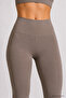 Women's Mink High Waist Slimming Stretchy Tights - 4