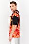 Men Sportswear Fit Short Sleeve Training T-Shirt, Red Combo - 3