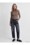 Lcw jeans black barrel fit women's jean pants