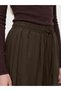 Gencc Quality Xside Brown Straight Comfortable & Relaxing Elastic Leg Women's Trousers - 3