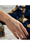 Silver Color Eye Protection Amulet Star Steel Shahmeran - 2