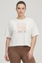 Women Sportswear Fit Short Sleeve Outdoor T-shirt, White
