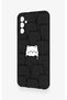 Many Cats Patterned Silicone Case Compatible with Samsung M13 - 3