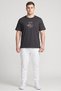 Men Sportswear Fit Short Sleeve Outdoor T-Shirt, Dark Grey - 2