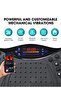 Vibration Plate Workout Machine with 99 Levels Bluetooth Speaker Remote Control Resistance Bands for Full Body Home Exercise 330lb Capacity - 6