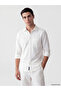 Lcwaikiki Classic White Regular Fit Men's Shirt