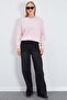 3 Yarn Basic Crew Neck Oversize Sweatshirt - 4