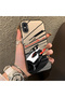 iPhone X/Xs Compatible Stylish Racing Car Pattern Acrylic Back Panel Silicone Edge Shock Absorbing Case - 2