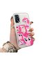 Oppo A55 4g Compatible Pinkie Pie Multiple Facial Expression Printed Hard Acrylic Back Soft Silicone Frame Case