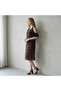 Women's Black Red Heart Cold shoulder Midi Dress - 4