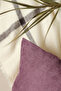 Cozy Plain Decorative Pillowcase – Punch Throw Pillow Cover – Dark Powder - 2