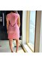 Women's Pink Mini Dress - 3