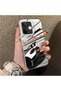 Oppo A5 Pro 4G/5G Compatible Stylish Racing Car Pattern Acrylic Back Panel Silicone Edge Shock Absorbing Case - 2