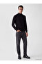 Vizyon New Season Black Half Turtleneck Men's Sweater - 2